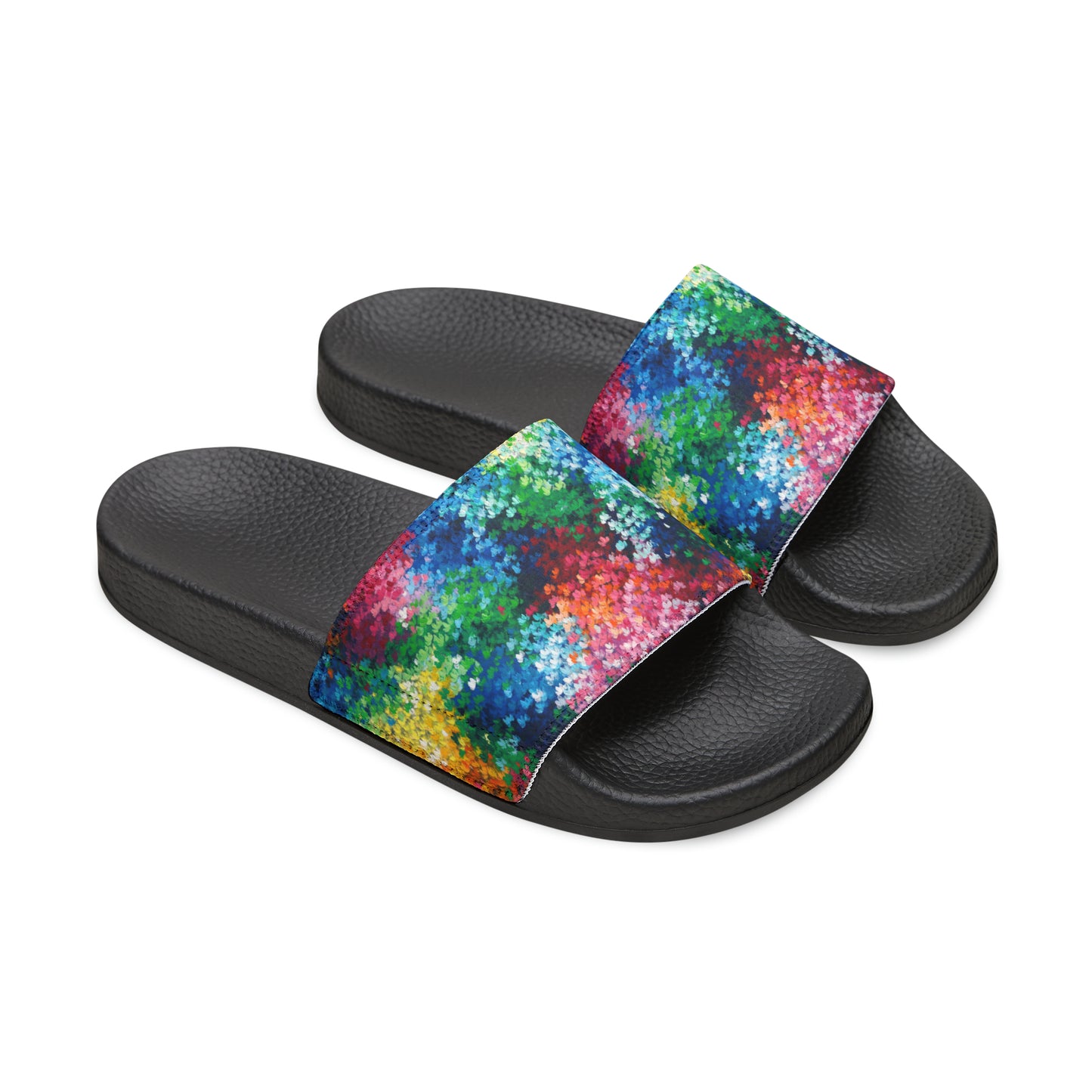 All About Us Women's PU Slide Sandals