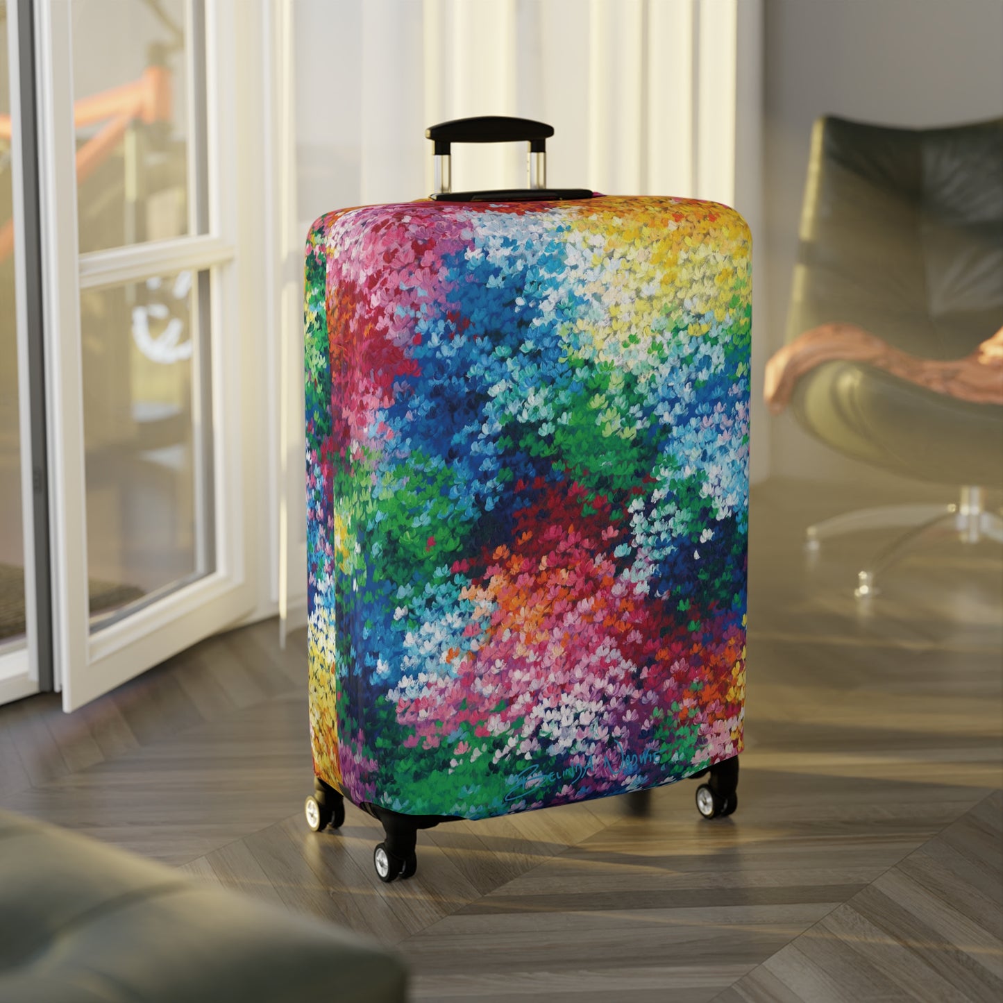 All About Us Luggage Cover