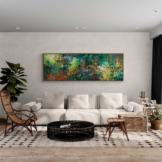 Green And Wattle - Limited Edition Print Panorama