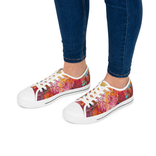 For The Love Of Life Women's Low Top Sneakers