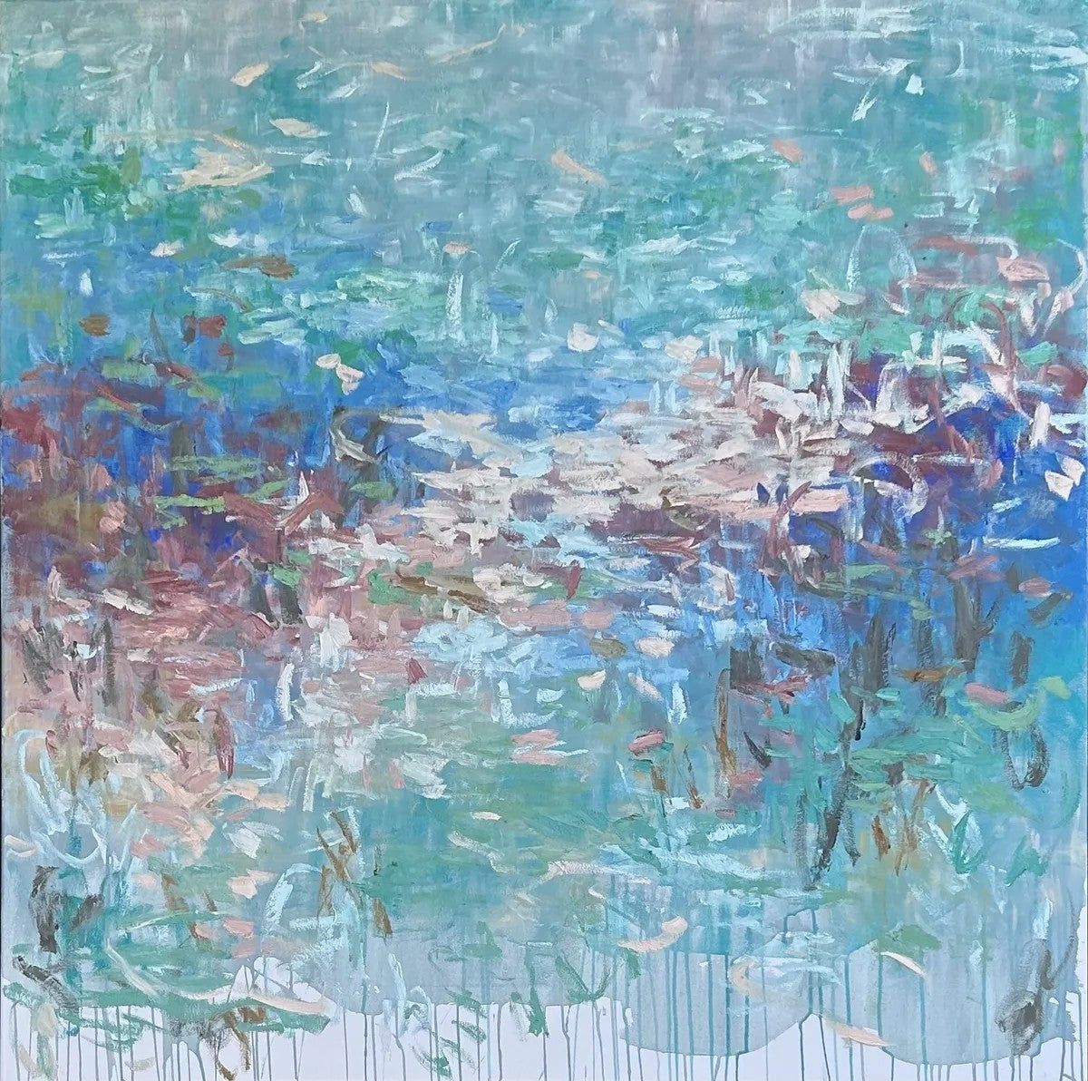 Cattails And Lilies