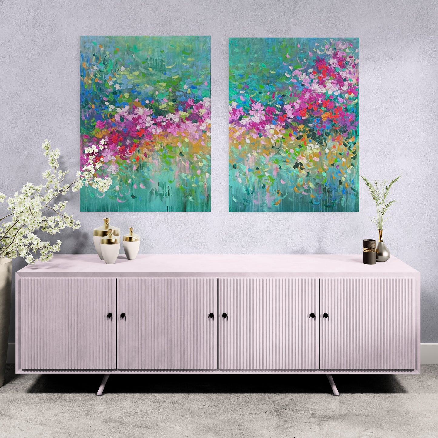 Divine Energy (Diptych)