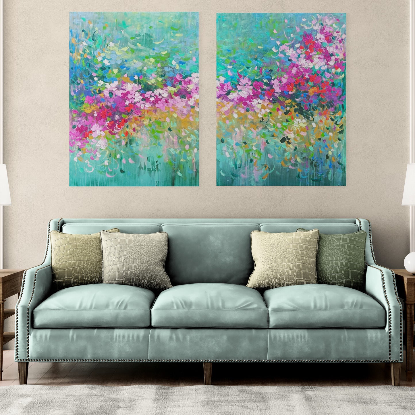 Divine Energy (Diptych)