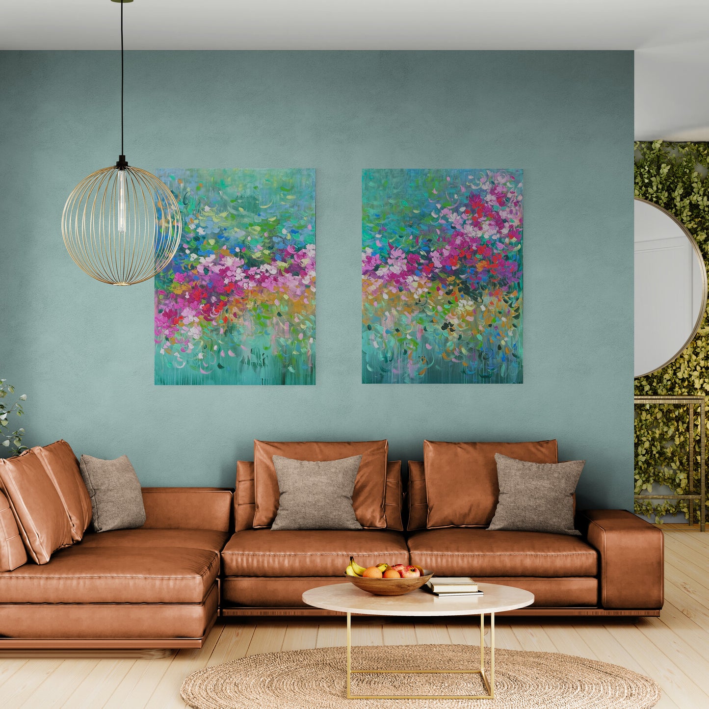 Divine Energy (Diptych)