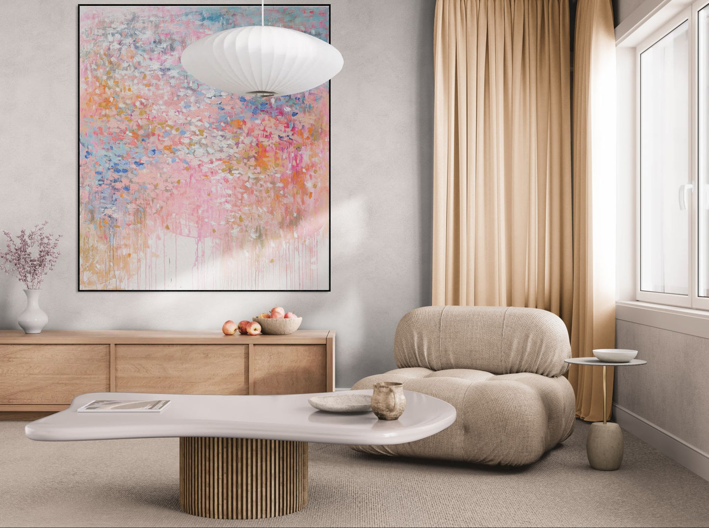 Sunset Over The Beaches - Limited Edition Print