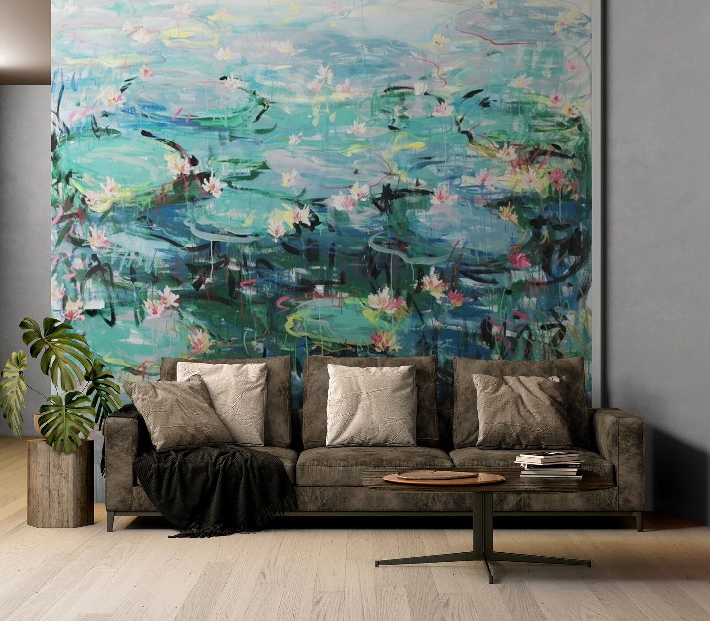 Waterlily Dance Wallpaper