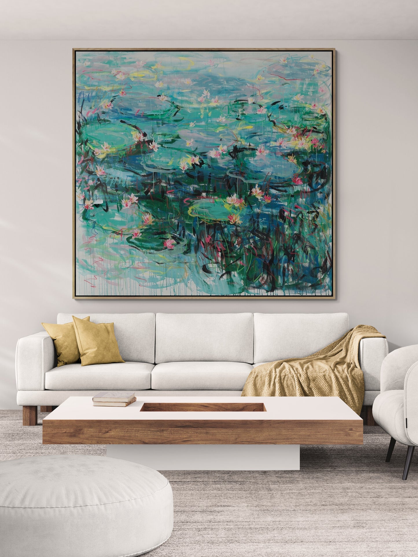 Waterlily Dance - Limited Edition Print Square