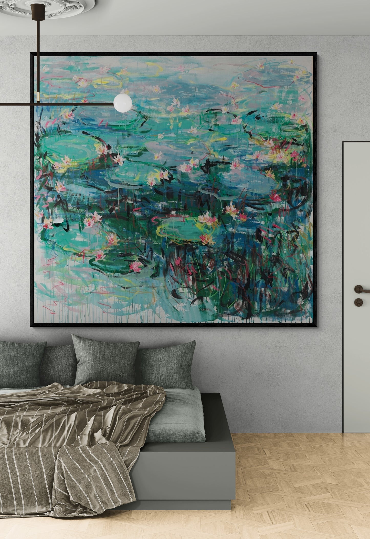 Waterlily Dance - Limited Edition Print Square