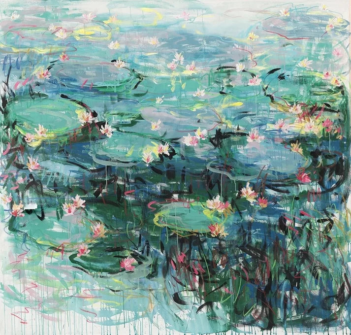 Waterlily Dance Wallpaper