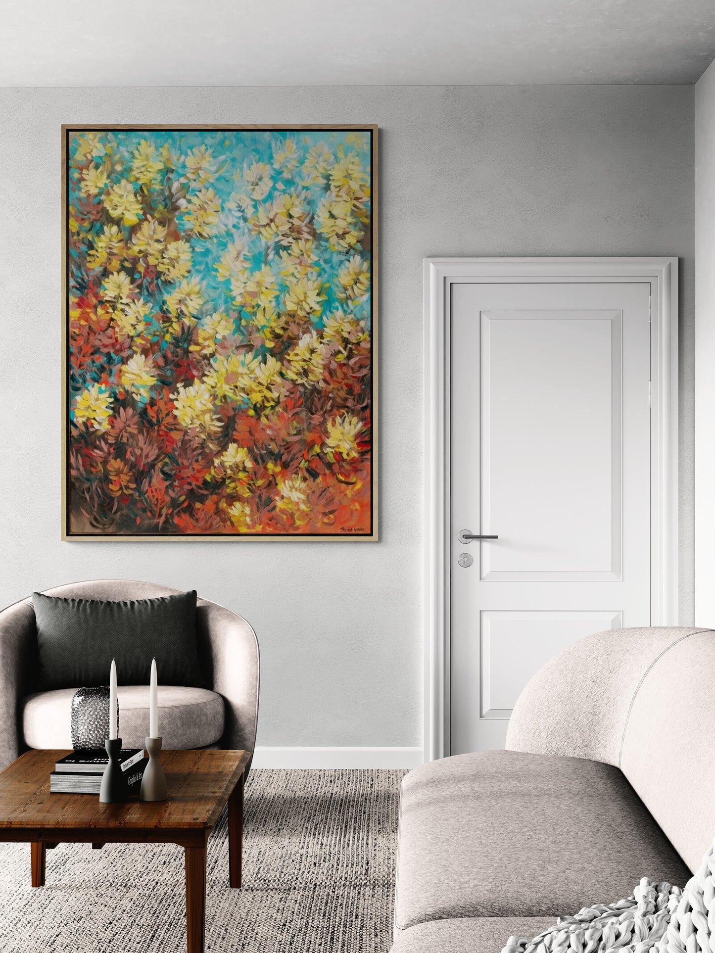 Yellow Mulla Mulla - Limited Edition Print