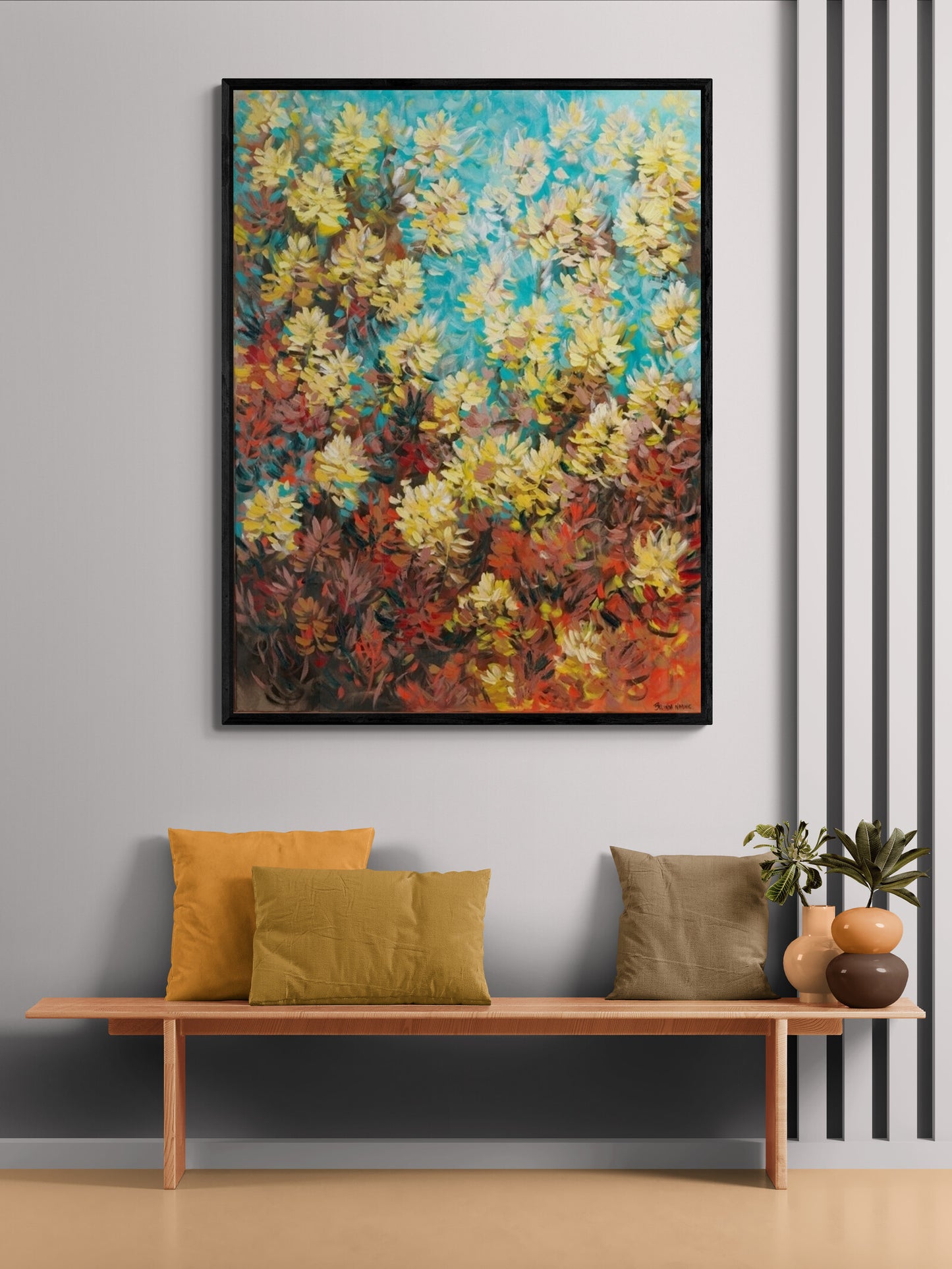 Yellow Mulla Mulla - Limited Edition Print