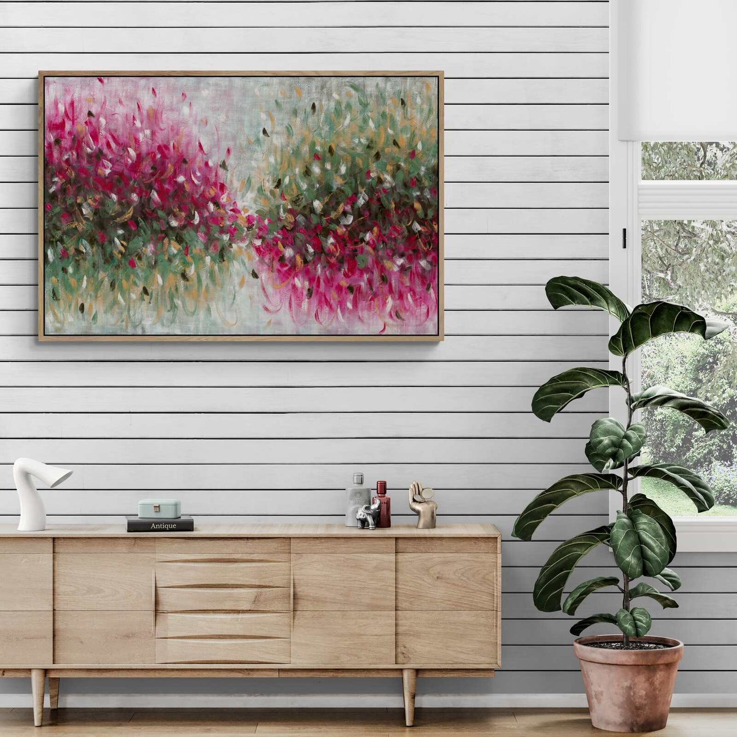 Wildflower And Wattle Leaf - Limited Edition Print Landscape