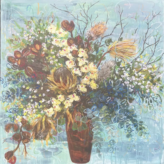 Arrangement With Orchids