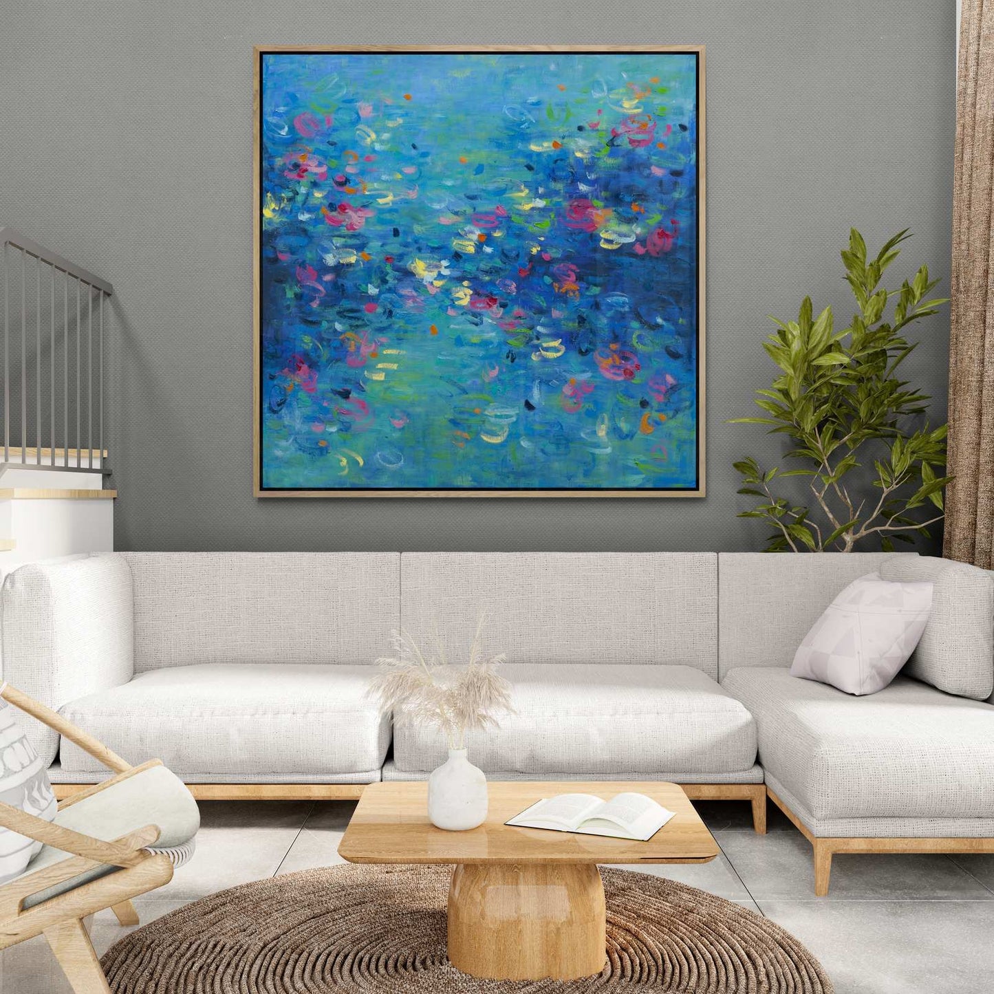 Monet Dreaming - Limited Edition Print Square