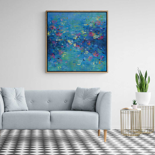 Monet Dreaming - Limited Edition Print Square