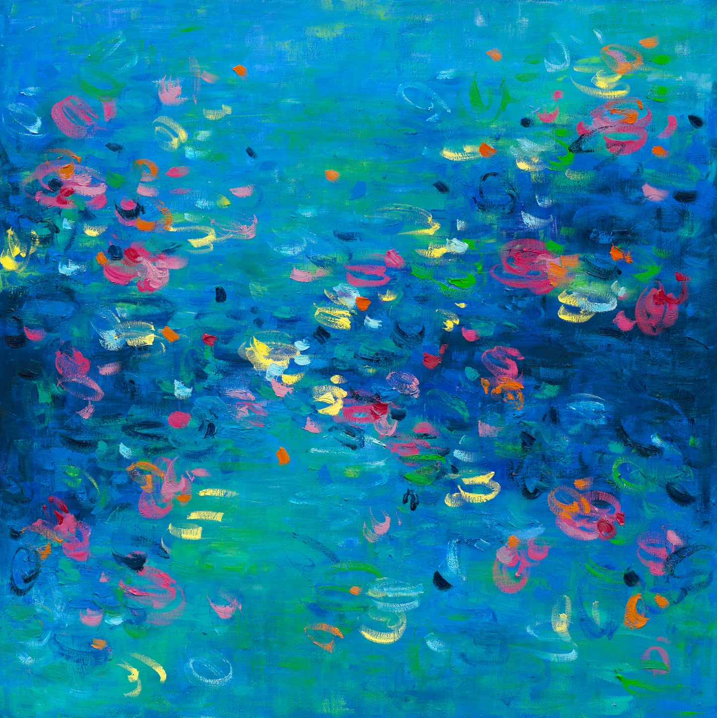 Monet Dreaming - Limited Edition Print Square