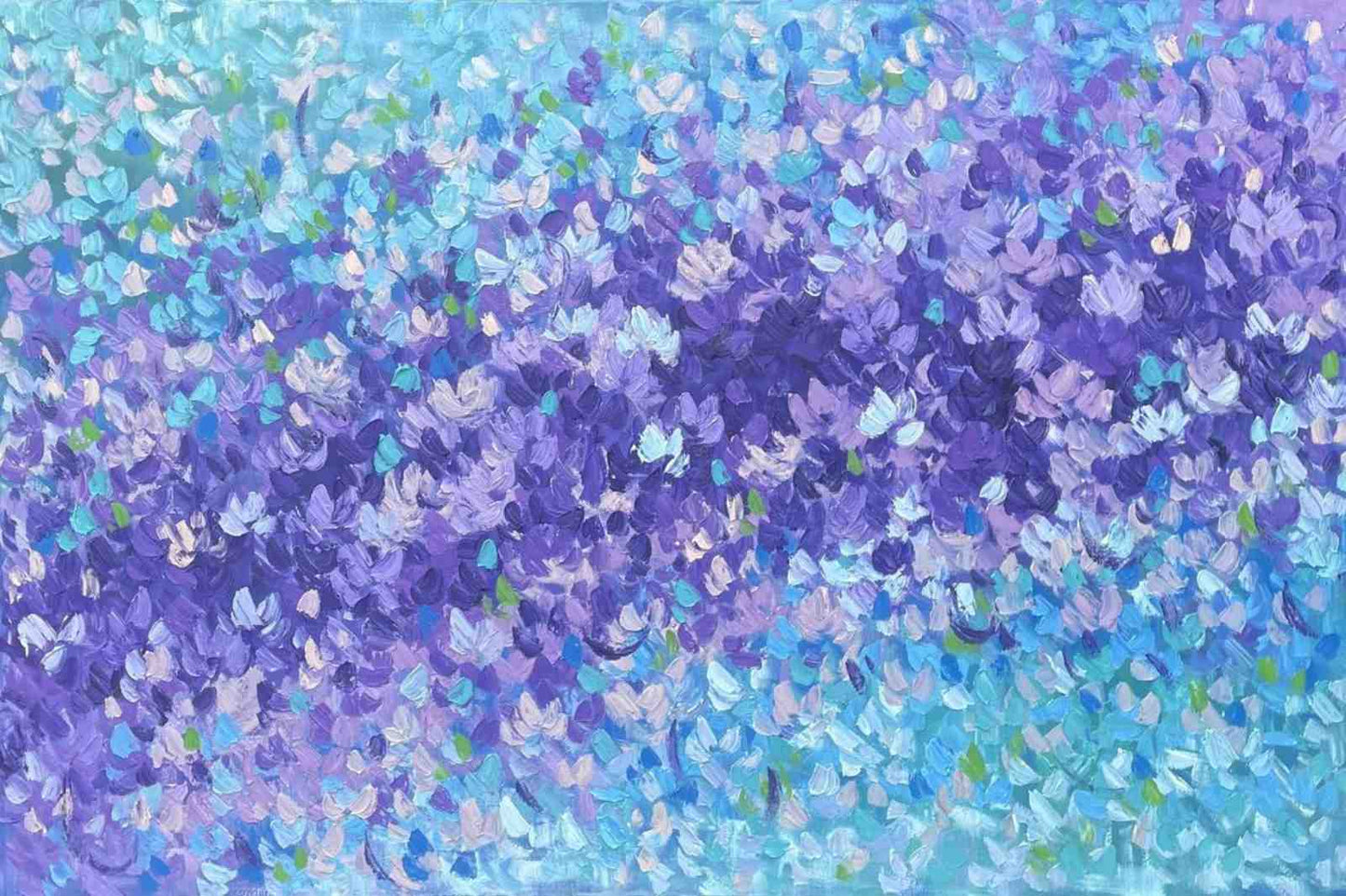 Violets And Blue